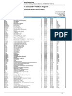 Reporte Catalogo de Cuentas