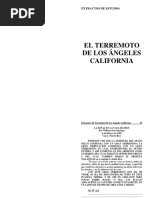 El Terremoto de Los Angeles California