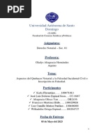 Derecho Notarial, Tarea 7.1