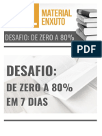 6.2 - Material Enxuto de Direito Administrativo - Desafio de 0 A 80