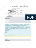 Desarrollo Sustentable y Ética Ambiental