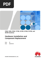 S200, S300, S500, S1700, S2700, S3700, S5700, and S6700 Series Switches Hardware Installation and Component Replacement