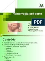 Hemorragia Pré Parto