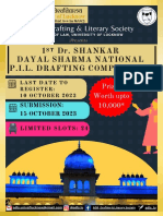 Ist Dr. Shankar Dayal Sharma National P.I.L. Drafting Competition