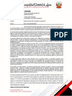 Informe #0001 Opinion Tecnica Documentos de Gestion