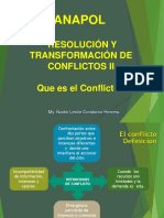 Unidad I Resolucion y Transformacion de Conflictos Anapol