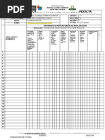 Lista de Cotejo para Evaluar Conducta