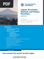 Imf Asia Pacific Regional Seminar On Japan 2022 June