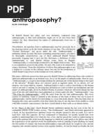 Carl Unger - What Is Anthroposophy