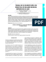 Manejo Integral de Un Paciente Niño Con Pérdida Prematura de Molares Deciduos: Reporte de Un Caso