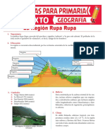 La Región Rupa Rupa o Selva Alta para Sexto Grado de Primaria 1