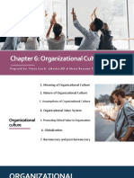 Chapter 6-Organizational Culture