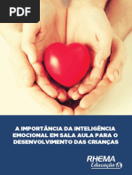 E-Book - A Importância Da Inteligência Emoc em Sala de Aula para Desenvolvimento Das Crianças