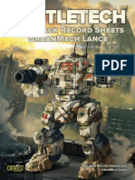 ForcePack Record Sheets UrbanMechs