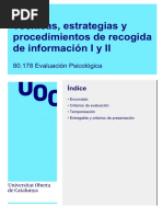 Enunciado PEC 1 de Evaluación Psicológica