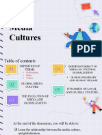 Global Media Culture - A PowerPoint Presentation 