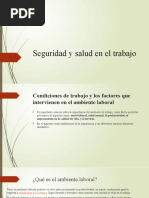 Seguridad y Salud en El Trabajo