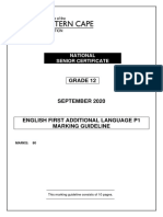 English Fal P1 GR12 Memo Sept2020