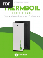 Manuel Instructions Thermboil 250l Serie E