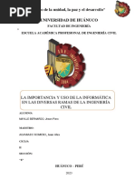 Monografia de Importancia de La Informatica en La Ing Civil