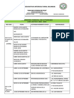 Calendario Vivencial 2023-2024 y Momentos Civicos Nuevo - Numero Dos