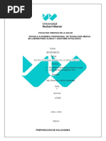 Practica II Experiencia V - Bioquimica