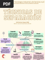 Técnicas de Separación de Mezclas