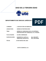 Derecho Comparativo Sistema Penitenciario Venezuela Vs Panamaì