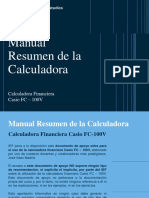 Manual Calculadora