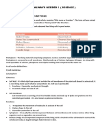 CELL STRUCTURE AND FUNCTIONS Recap