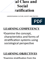 Social Class and Social Stratification