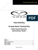 Vasa SwimErg 12 Week Training Program 3.18.20