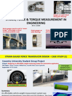 Strain Force & Torque Measurement