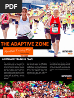 Zone Training Marathon Plan