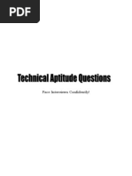 Technical Aptitude Questions Ebook