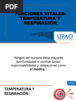 TEMPERATURA - RESPIRACIÓN - SEMIOLOGÍA - Dr. Jesús Juárez - UPAO.2023