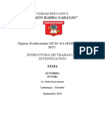 Formato para La Redacción de Trabajos de Investigación Todos Los Cursos