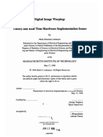 Digital Image Warping:: Massachusetts Institute of Technology