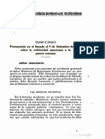 Mariano Cornejo-En Favor Estados Unidos 1917-Discurso en El Congreso