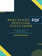 Buku Pedoman Penulisan Tugas Akhir 2023