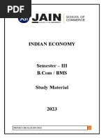 Indian Economy - 1 To 5 Modules