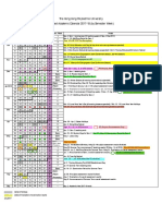 Revised Academic Calendar 2017-18