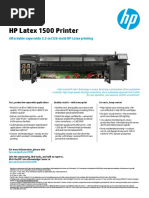 945800HP Latex 1500 Printer