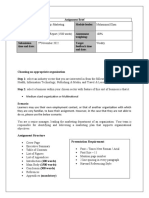 SM - Assignment Brief