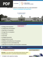 2 - Ecology - Environemnt and Biodiversity