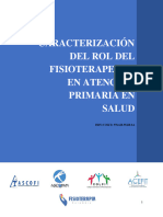 Caracterizacion Del Rol Del Fisioterapeuta en Atencion Primaria en Salud