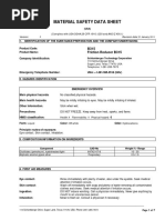 Material Safety Data Sheet: B315 Friction Reducer B315