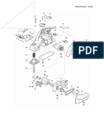 Makita 1050D Spare Parts