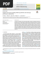 Inclined 3D Concrete Printing Build-Up Prediction and Early-Age Performance Optimization