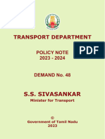 D48 Transport Department Policy Note (English)